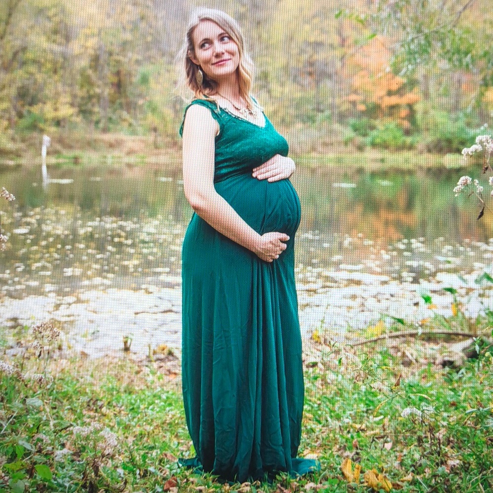Evergreen Evening Gown